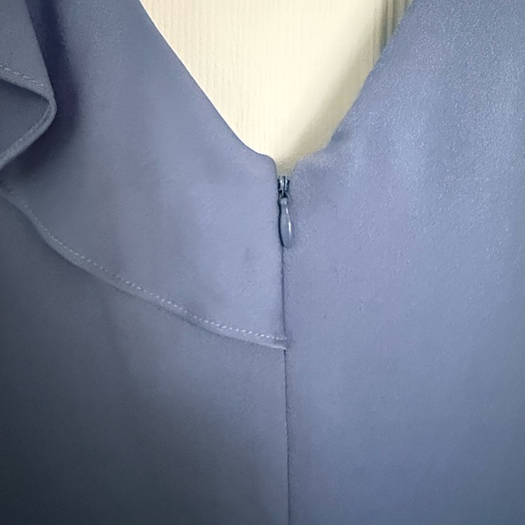 BCBGMaxAzria Light Blue Ruffle Mini Dress - Picture 7 of 7